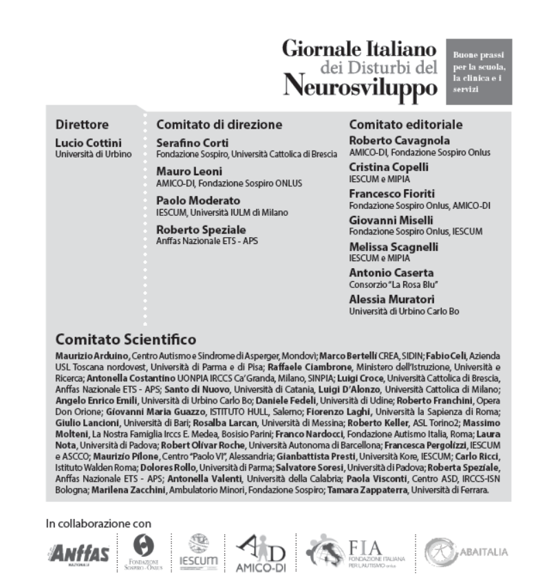 GIDN Giornale Italiano dei disturbi del Neurosviluppo - Abbonamento digitale 2026 - immagine 2